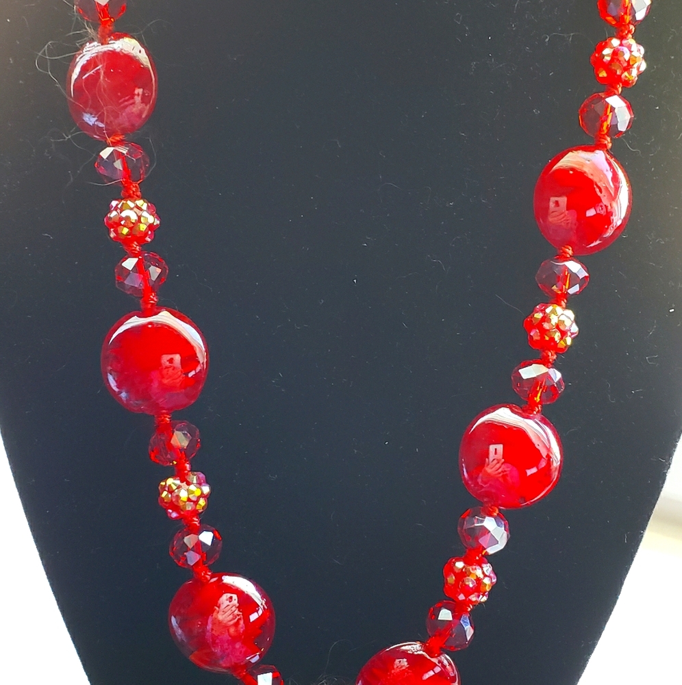 Venetian glass necklaces